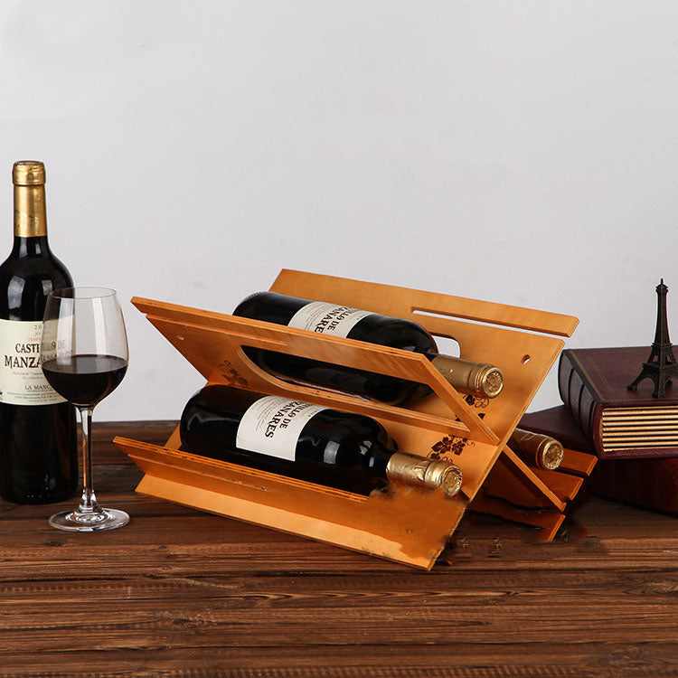 Premium Wooden Double Wine Bottle Gift Case